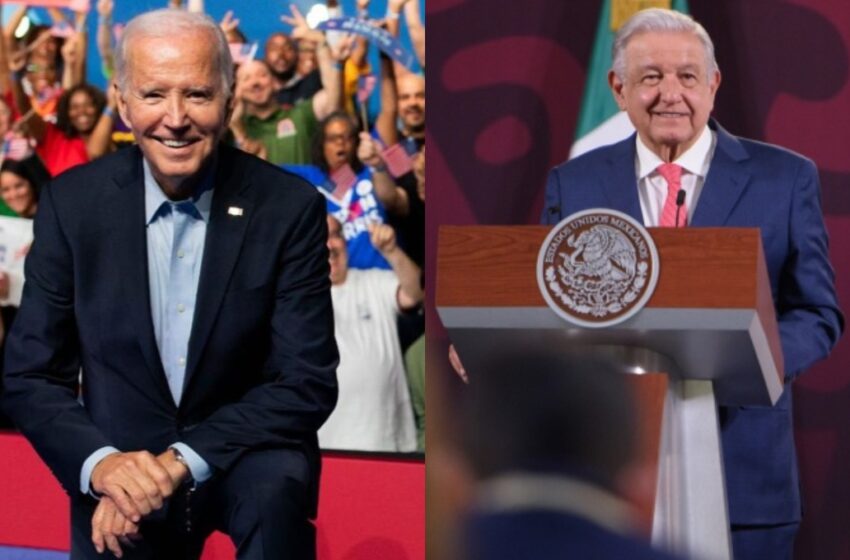 AMLO y Joe Biden buscan reducir los cruces “irregulares” en la frontera