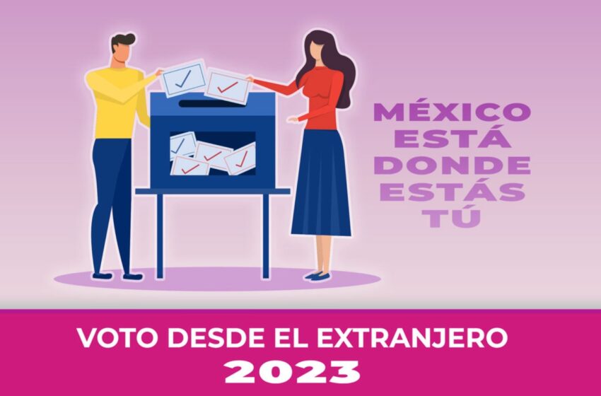 Podrán votar más de 187 mil mexicanos en el extranjero