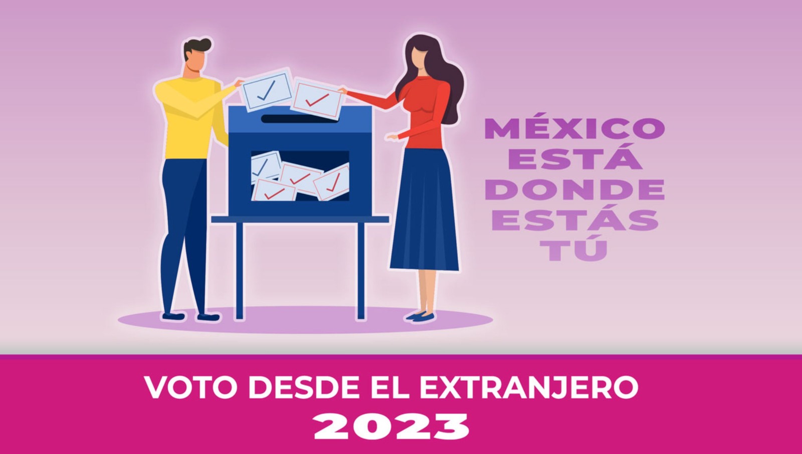 Podrán votar más de 187 mil mexicanos en el extranjero