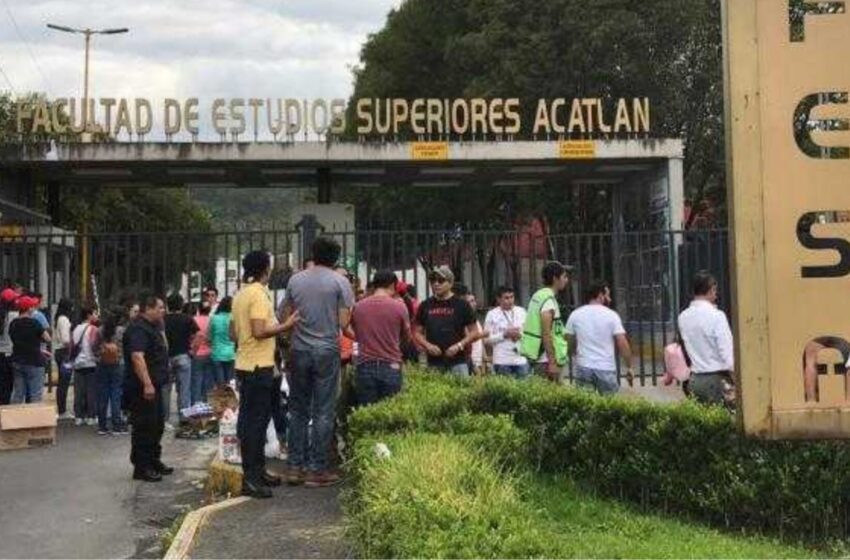 Fallece alumno de FES Acatlán, tras caer de puente en CCH Naucalpan