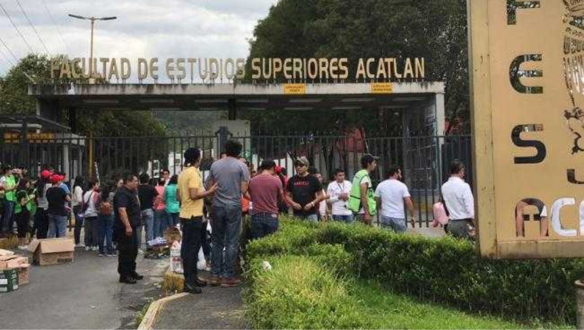 Fallece alumno de FES Acatlán, tras caer de puente en CCH Naucalpan