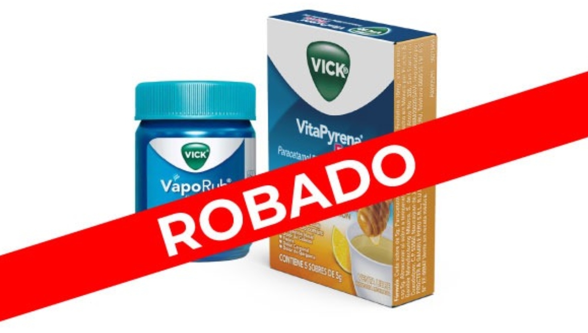 Cofepris emite alerta por el robo de Vaporub y VitaPyrena Forte: señalan riesgos a la salud