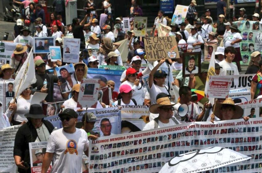 Madres buscadoras marchan este 10 de mayo rumbo al Zócalo