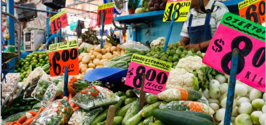 Inflación en México sube a 4.78% en primera quincena de junio.