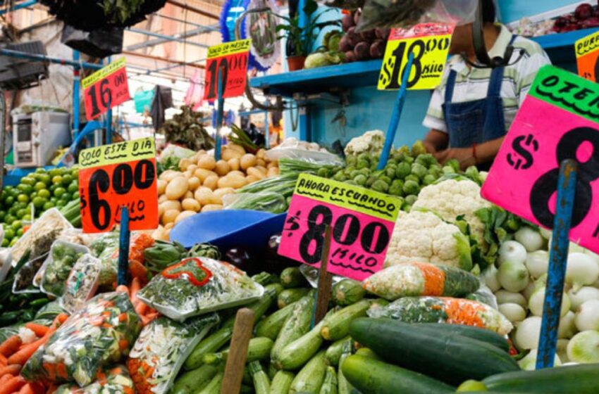 Inflación en México sube a 4.78% en primera quincena de junio.