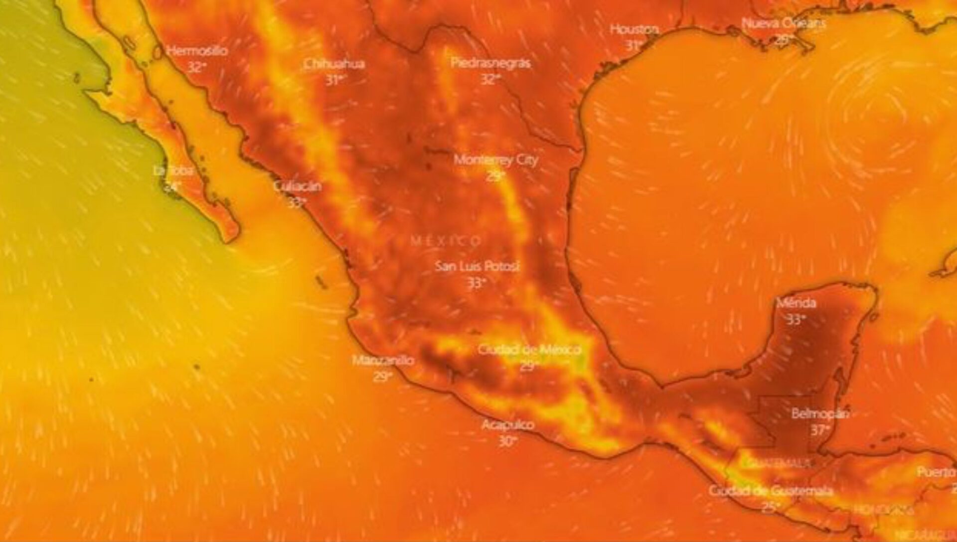 Mayo, el mes más caluroso que se ha registrado en México