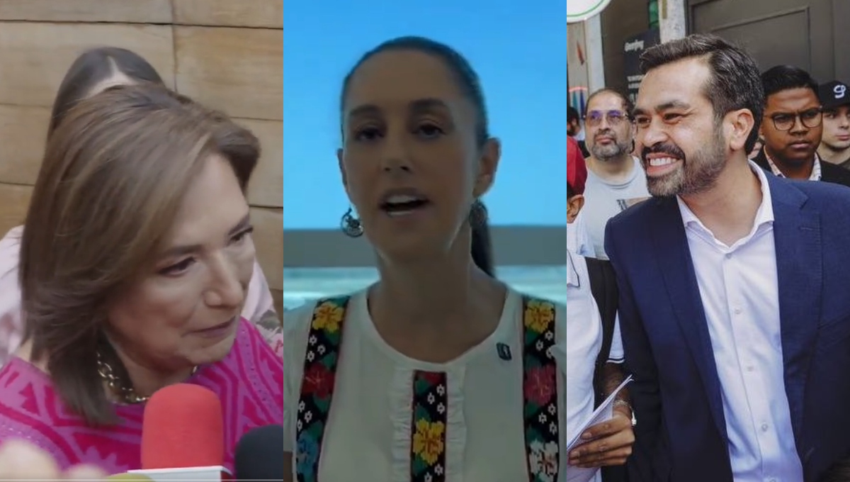 Xóchitl Gálvez, Claudia Sheinbaum y Jorge Máynez acudieron a votar este 2 de junio