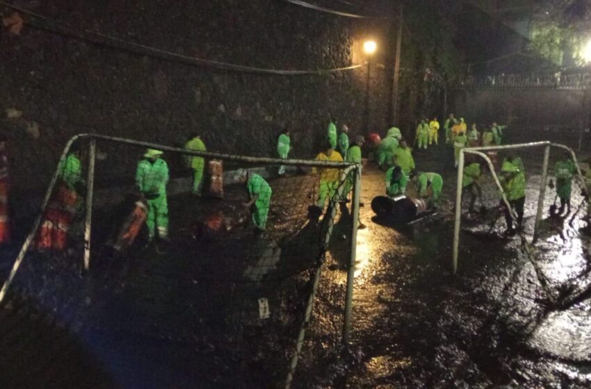 Lluvias intensas en Álvaro Obregón provocan afectaciones en viviendas y autos