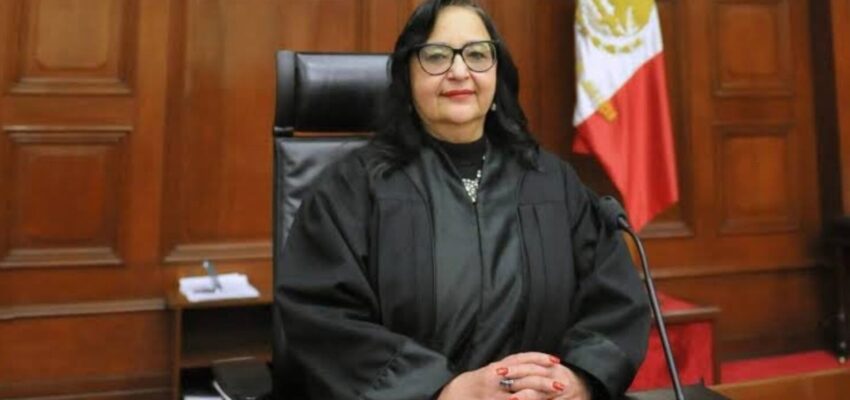 Norma Piña, ministra presidenta de la SCJN.