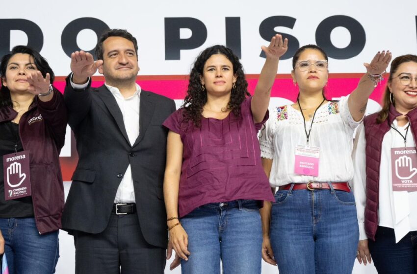 Luisa María Alcalde, nueva dirigente de Morena