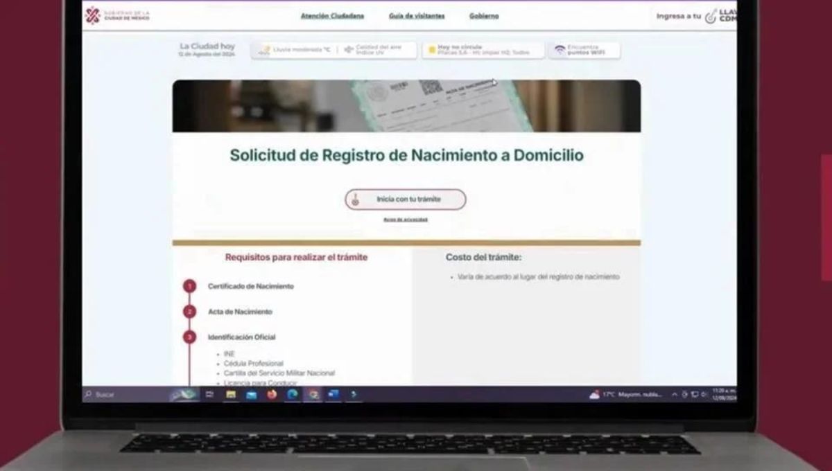 Registro Civil CDMX: así puedes hacer tus trámites sin salir de casa