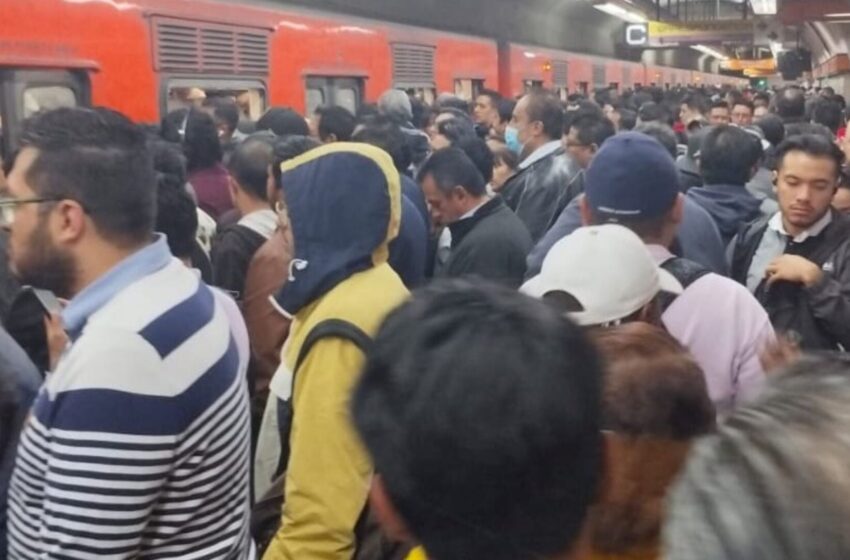 Metro CDMX: retrasos y aglomeraciones en las líneas B, 3, 8 y 9