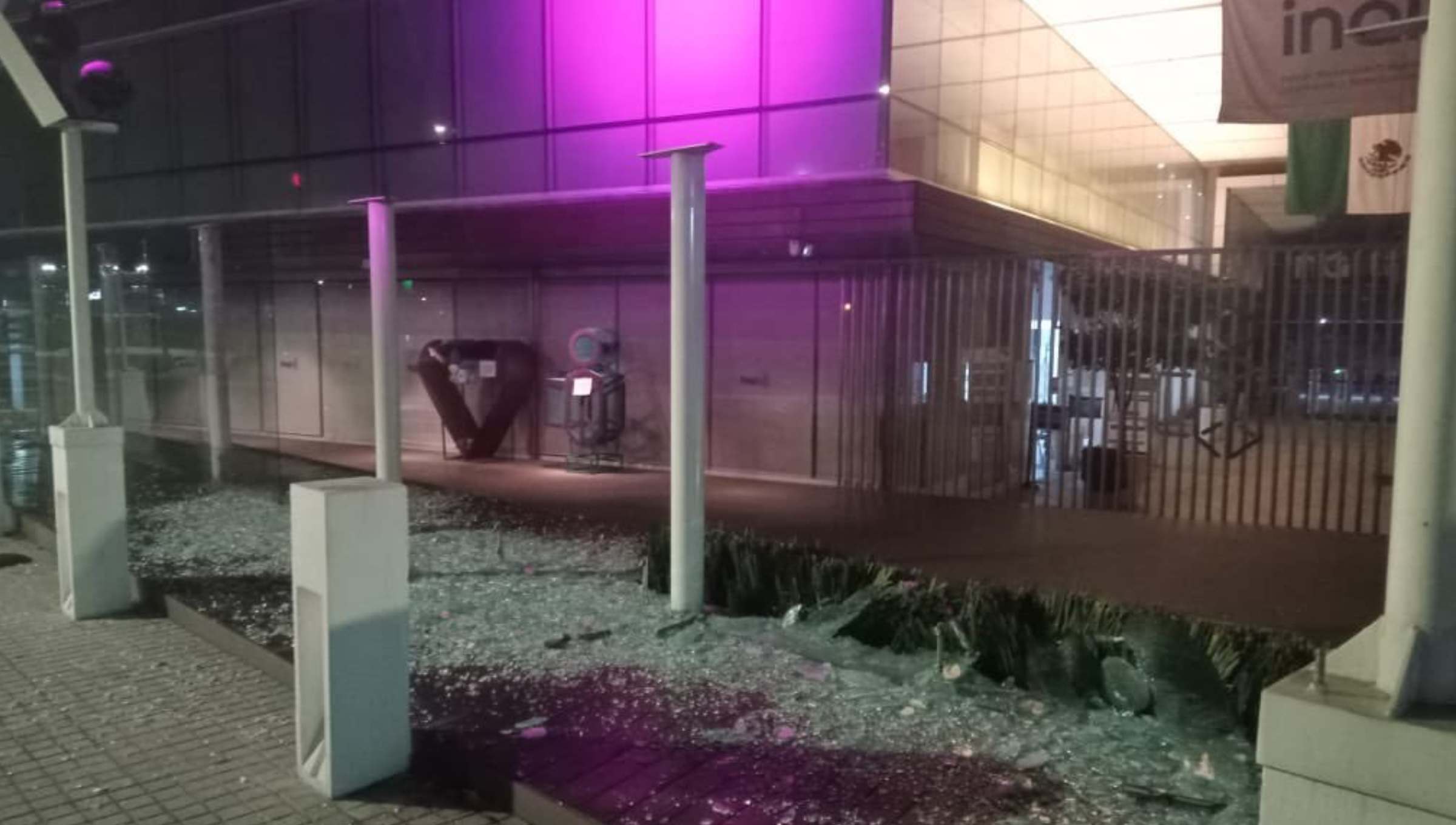 Vandalizan instalaciones del INAI