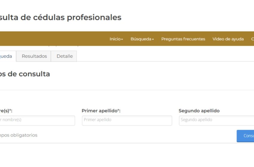 ¿Cómo verificar si una cédula profesional es real?