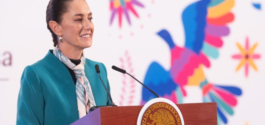 Sheinbaum señala que no hay ningún motivo de preocupación, tras triunfo de Trump