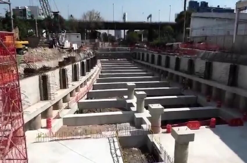 Este es el avance de la ampliación de la Línea 12 del Metro CDMX