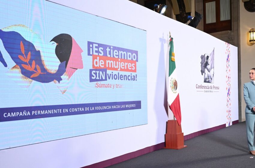 Lanzan campaña contra violencia hacia las mujeres en el marco del 25N