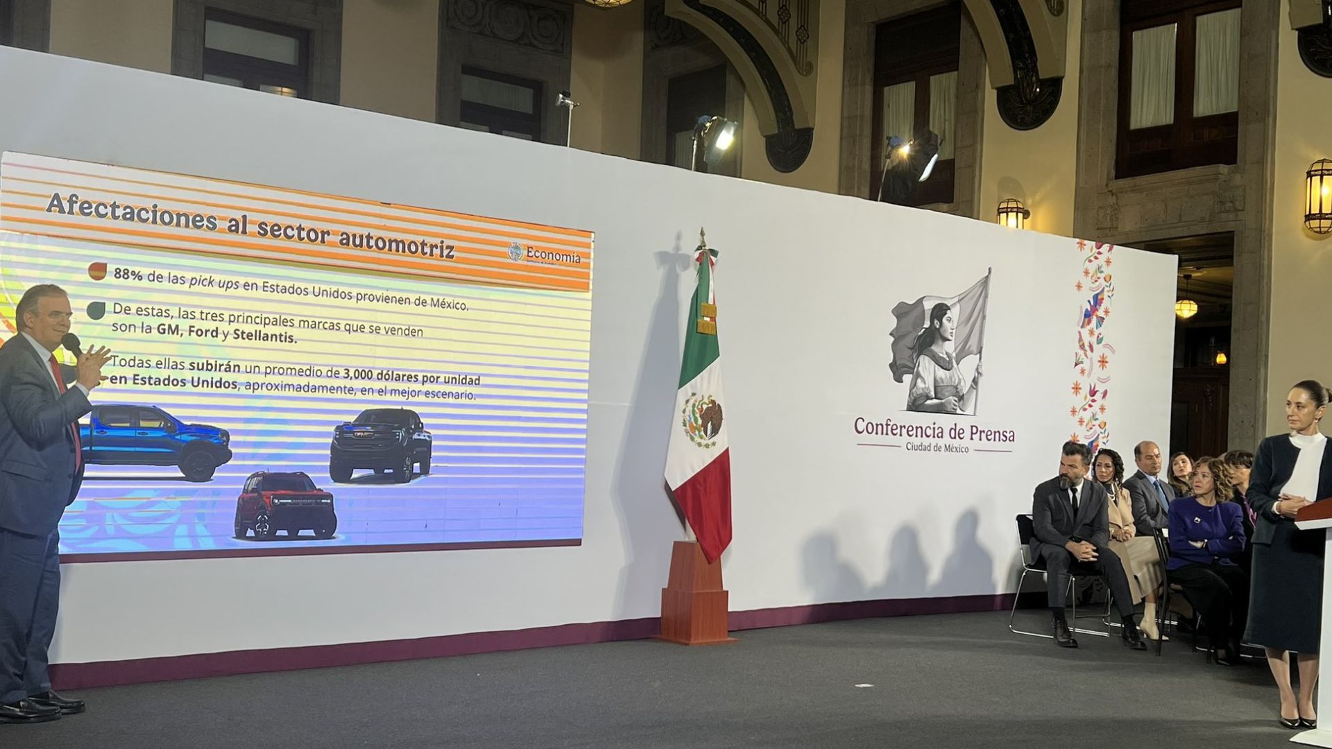 Aranceles de Trump serían un “tiro en el pie” para EU: Ebrard