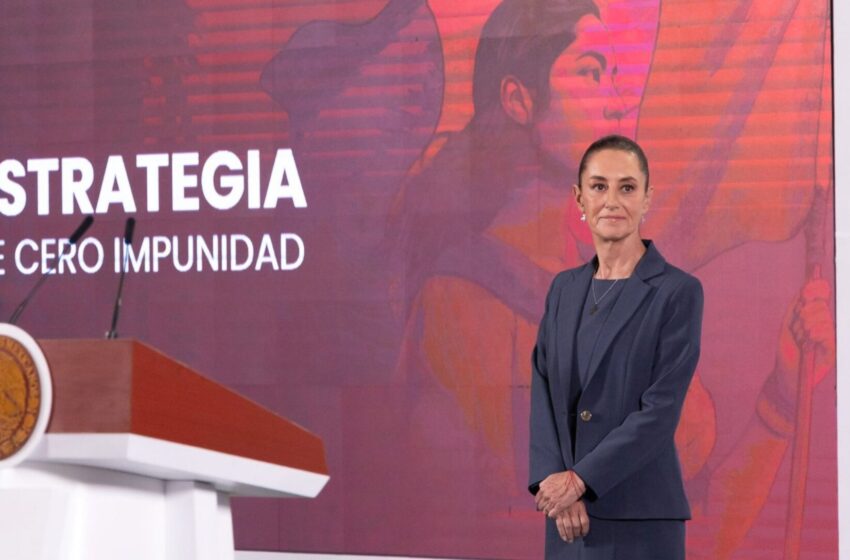 Sheinbaum presenta plataforma digital de seguridad; podrá mapear delitos