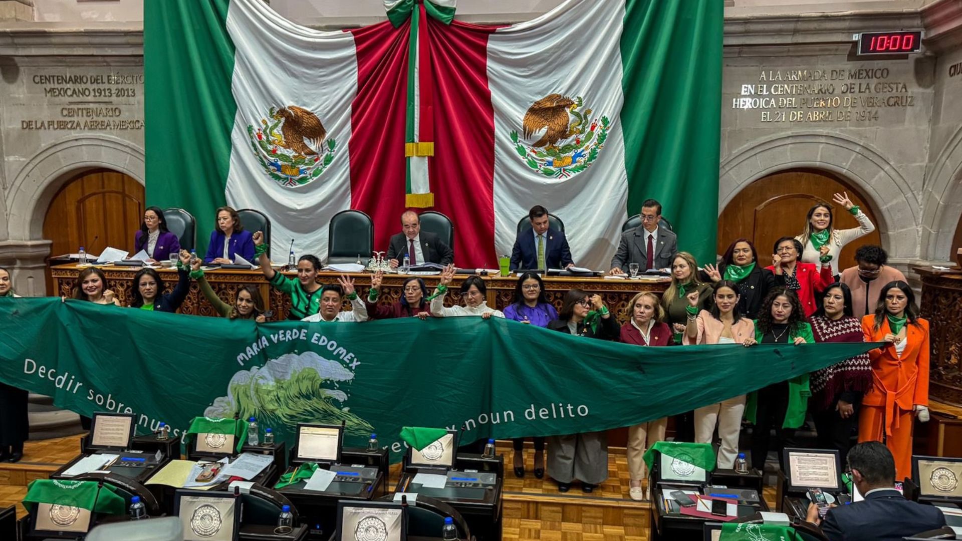 Edomex despenaliza el aborto; suman 18 entidades en México