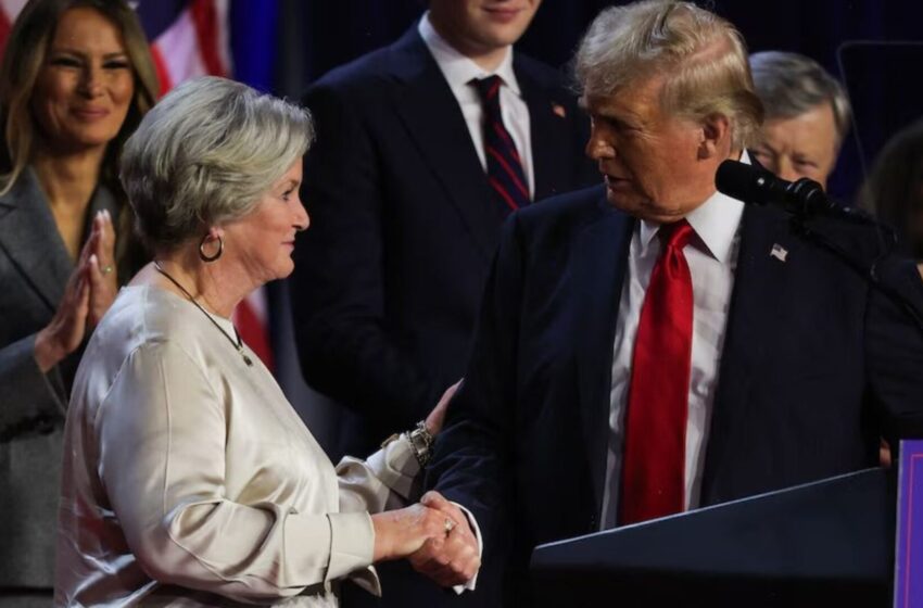 Susie Wiles, líder de campaña de Trump, será la jefa de su gabinete