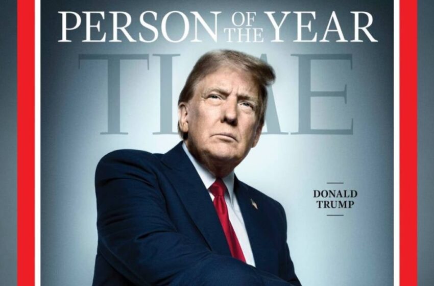 Revista Time nombra a Donald Trump Persona del Año