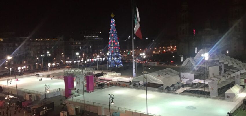 Pistas de hielo en CDMX: Fechas y ubicación