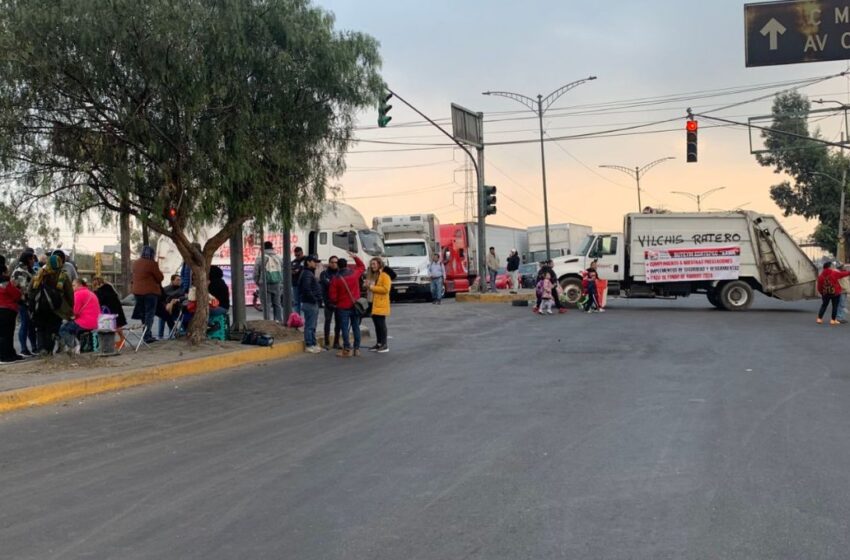 Bloqueos hoy en Ecatepec; cierres y alternativas viales