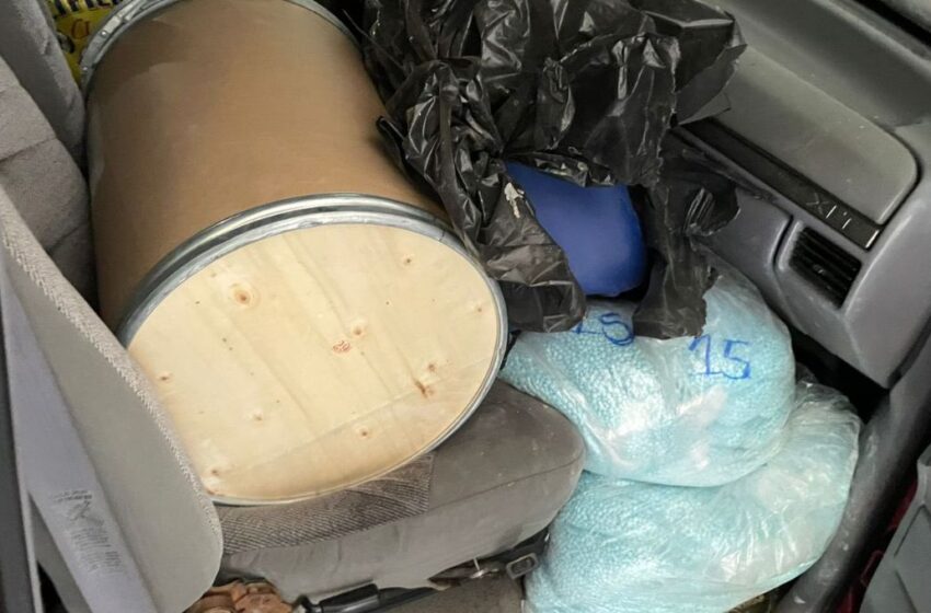 Decomisan más de una tonelada de fentanilo en Sinaloa