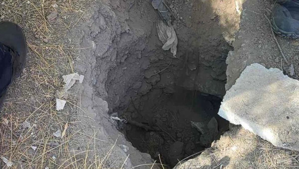 Localizan en Sonora túnel en la frontera con Arizona