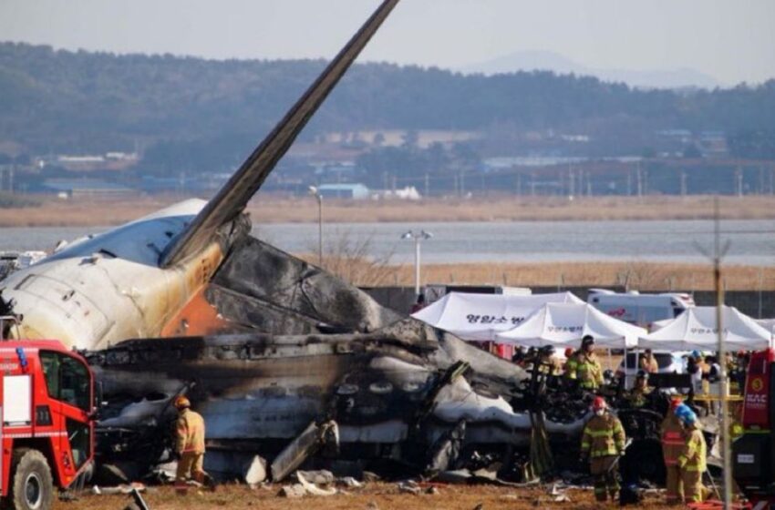 Accidente de avión en Corea del Sur deja 179 muertos