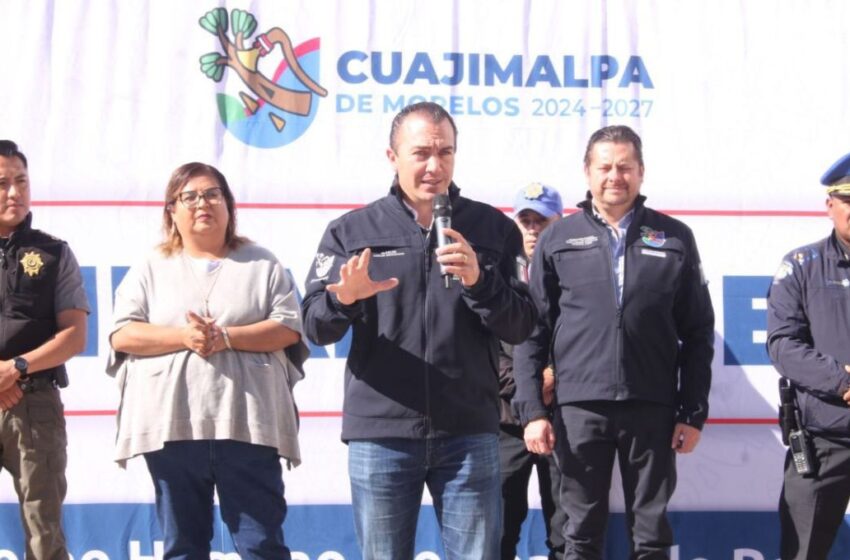 Carlos Orvañanos refuerza seguridad en Cuajimalpa con módulos de vigilancia rehabilitados