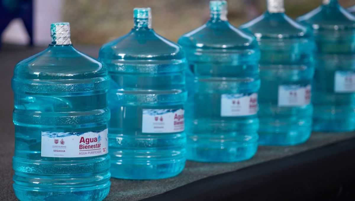 ‘Agua Bienestar’ llega a CDMX: garrafones costarán 5 pesos