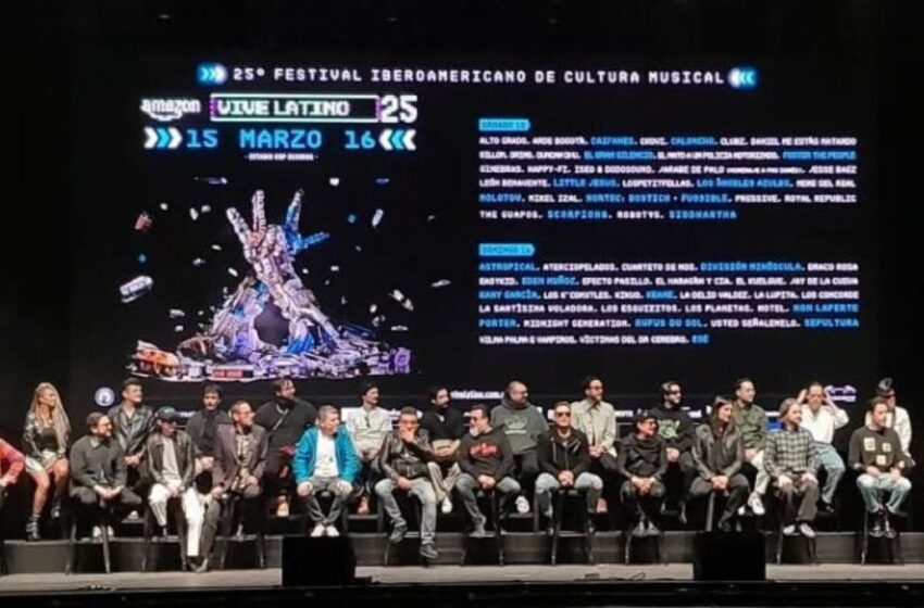 Conferencia de prensa Vive Latino 25