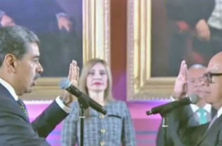 Nicolás Maduro jura como presidente de Venezuela para un tercer mandato