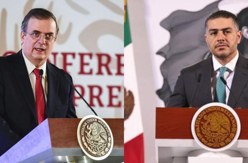 Ebrard y García Harfuch encabezarán reuniones bilaterales con EU