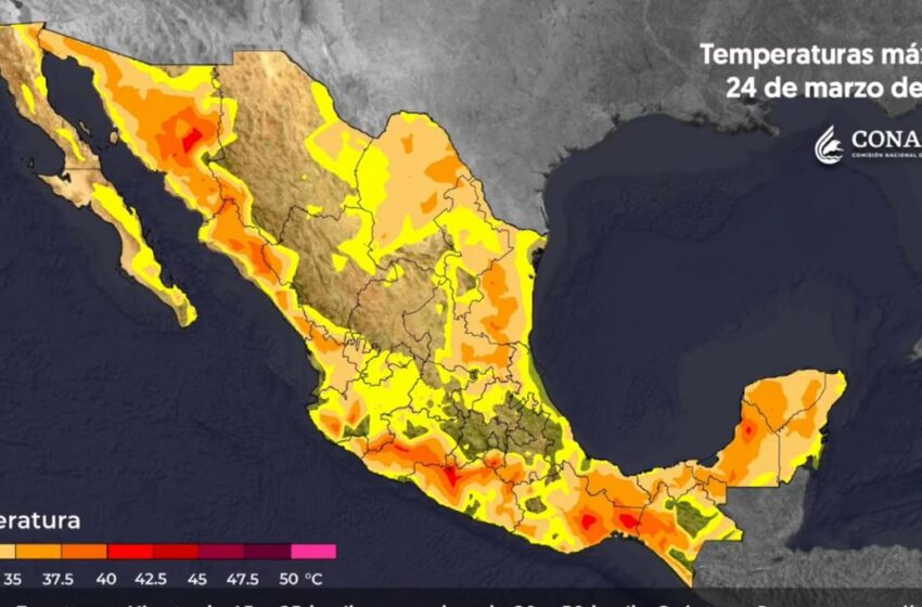 Clima en México hoy: entre lluvias y temperaturas de hasta 45 °C en estos estados