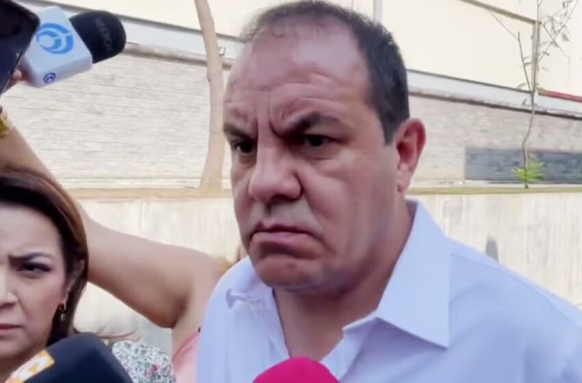 Cuauhtémoc Blanco acude a la Fiscalía de Morelos; descarta pedir licencia