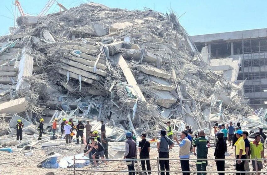 Terremoto de 7.7 sacude Myanmar y Tailandia; reportan más de 140 muertos
