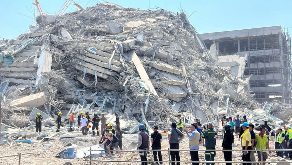Terremoto de 7.7 sacude Myanmar y Tailandia; reportan más de 140 muertos