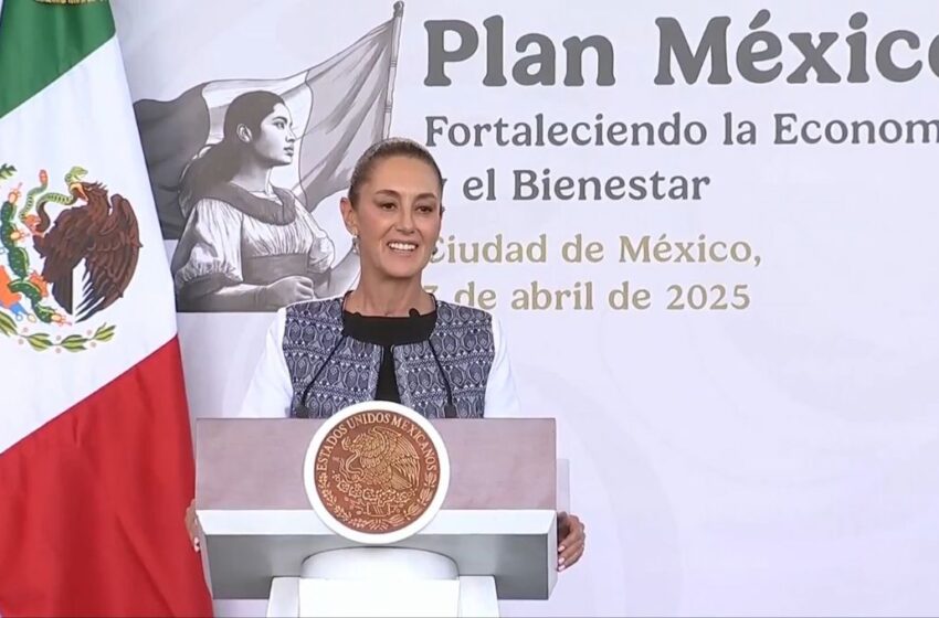 Sheinbaum presenta 18 acciones para acelerar el Plan México