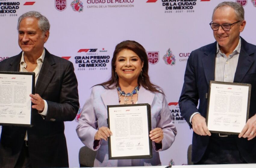 Gran Premio de México sigue hasta 2028; CDMX renueva contrato con F1