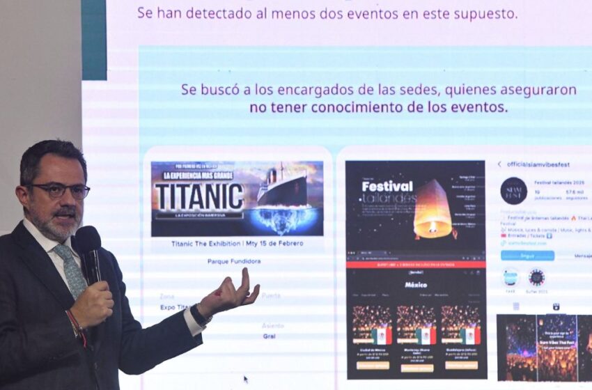 Profeco detecta estafa con boletos en páginas falsas