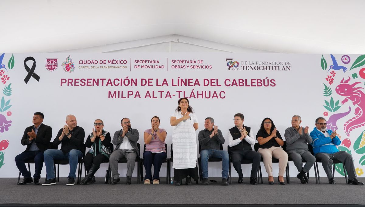 Presentan Línea 6 del Cablebús: irá de Milpa Alta a Tláhuac