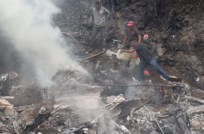 Cae avioneta que combatía al gusano barrenador en Chiapas; reportan 3 muertes