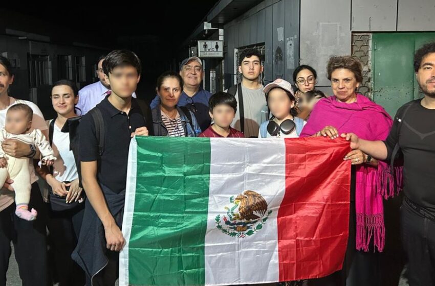 SRE evacúa a mexicanos de Irán; son trasladados a Azerbaiyán