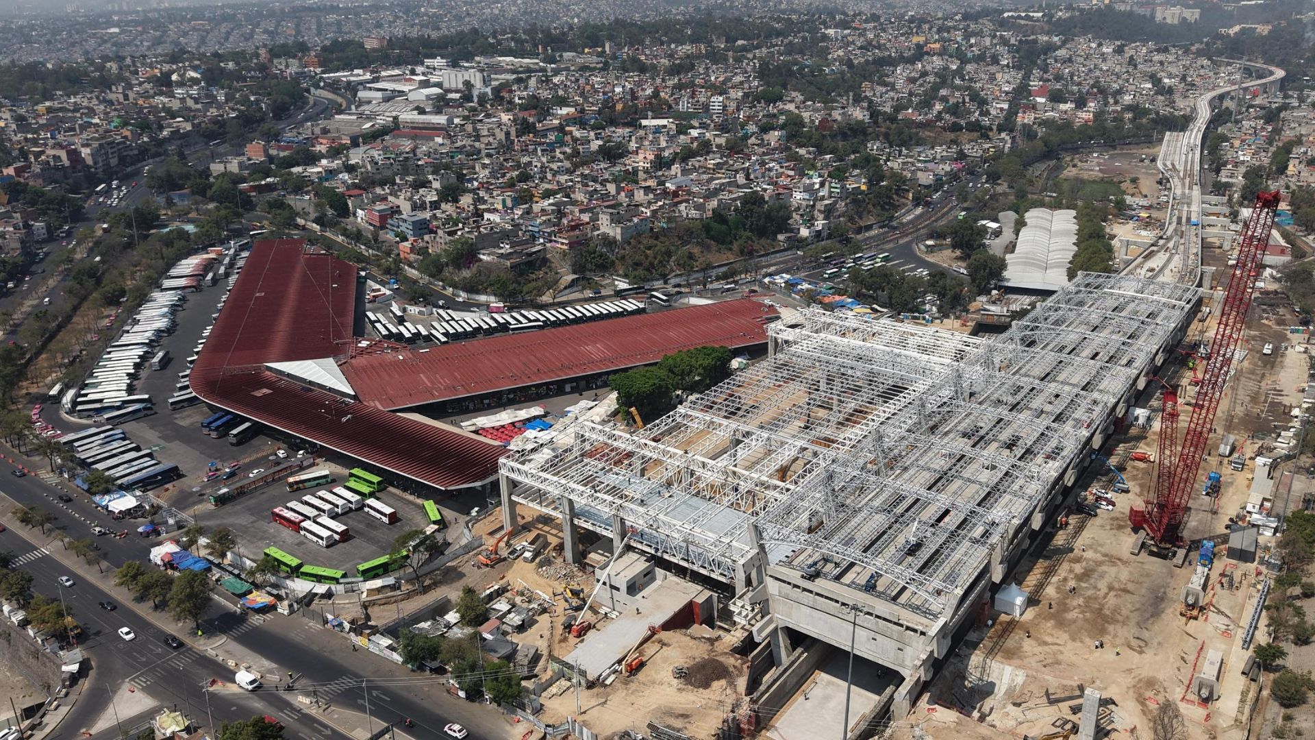 Tren Interurbano: ¿cuál es el avance de la terminal Observatorio?