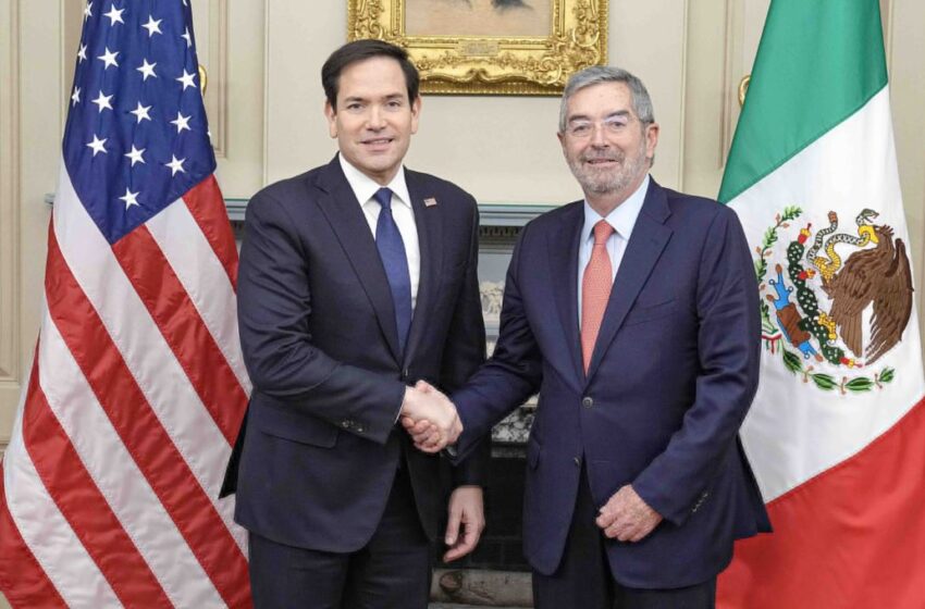 De la Fuente y Marco Rubio acuerdan reunión en Washington 