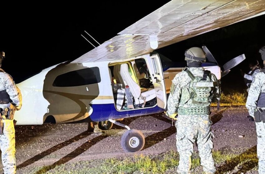 García Harfuch responde a Bukele; precisa informe de narcoavioneta