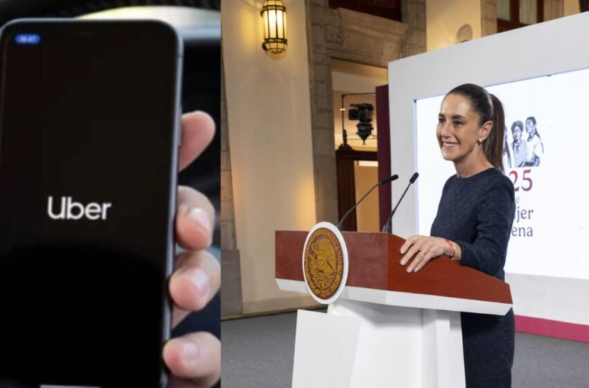 Sheinbaum rechaza aumento en tarifas de Uber por presentaciones a operadores